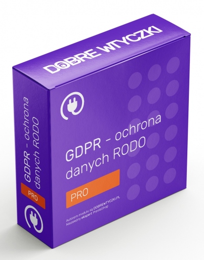 GDPR - ochrona danych RODO