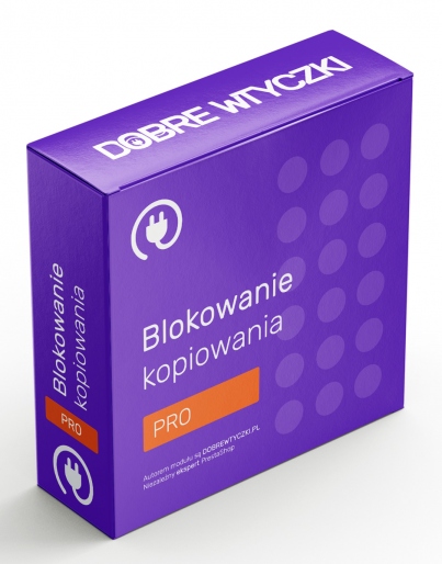 Blokowanie kopiowania